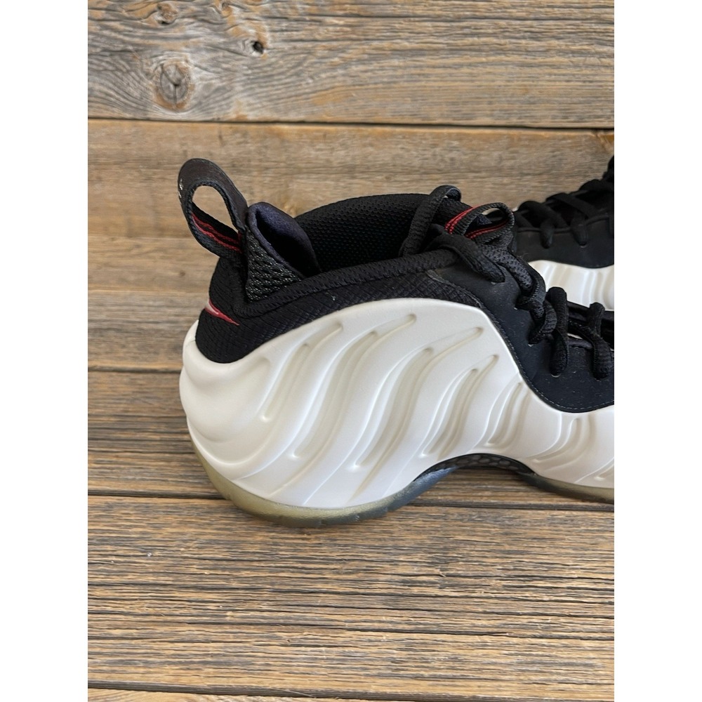Nike Air Foamposite Pro Class of 97 Pearl White/Black Red Mens 9 624041-100 - Picture 8 of 11